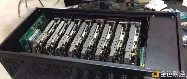 A well-cooled mining rig in action, showcasing efficient fan arrangements for optimal heat dissipation